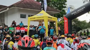 Maxim Dampingi Gowes Fun Adventure 2026 Padang Panjang