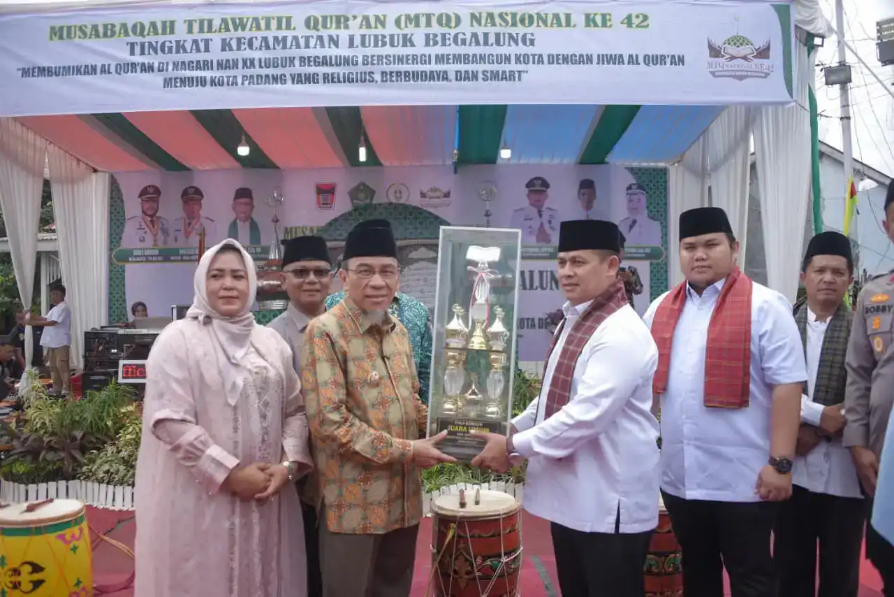 Wawako Padang Buka MTQ Nasional Ke-42 Lubuk Begalung