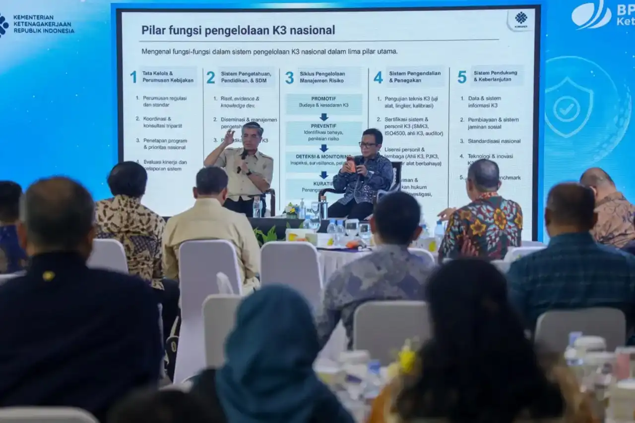 Menaker Dorong BPJS Ketenagakerjaan Prioritaskan Pencegahan Kecelakaan Kerja