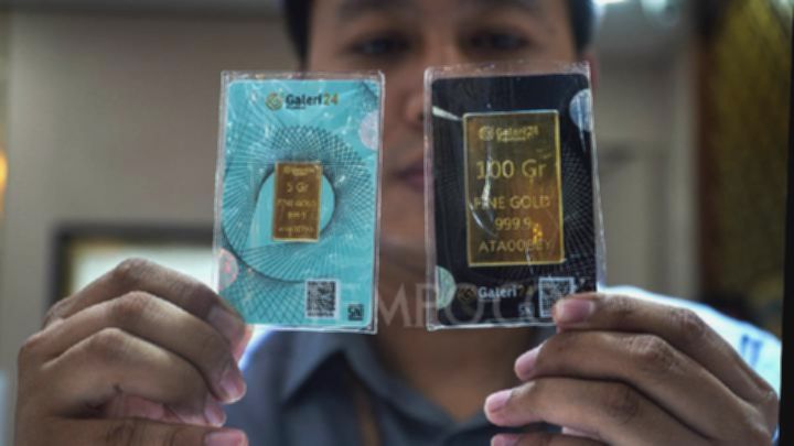 Harga Emas Antam Melonjak Rp35 Ribu Per Gram Hari Ini