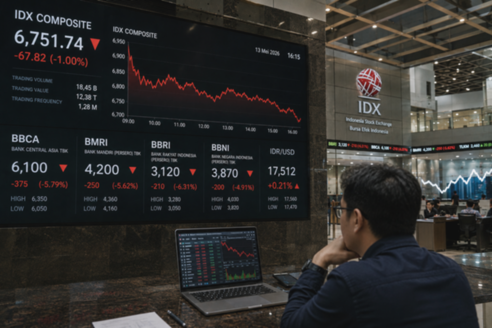 Saham Big Four Tertekan Aksi Jual Masif Investor Asing