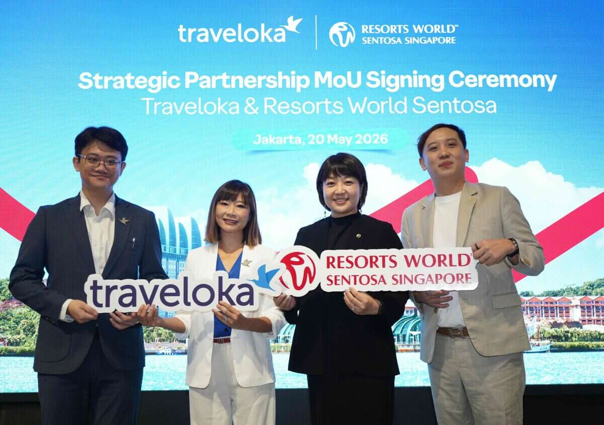 Traveloka Gandeng Resorts World Sentosa Permudah Akses Wisatawan Indonesia