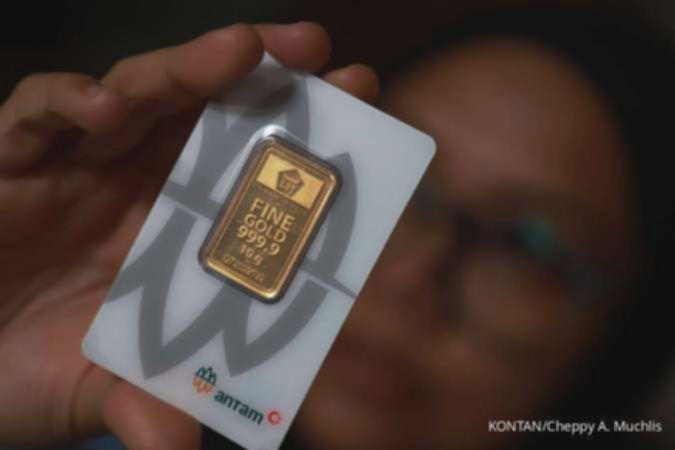 Harga Emas Antam Hari Ini Bertahan di Rp2,799 Juta per Gram