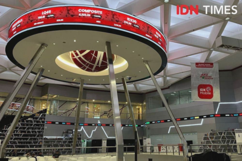 IHSG Anjlok 8 Persen, Kapitalisasi Pasar BEI Menguap Rp1.190 Triliun