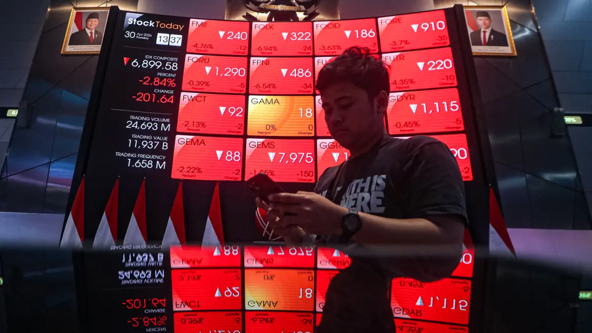 Saham Sektor Energi dan Material Dasar Tekan IHSG ke 6.094