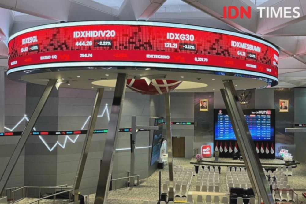 IHSG Anjlok 3,5 Persen, Kapitalisasi Pasar BEI Terkoreksi ke Rp11.825 Triliun
