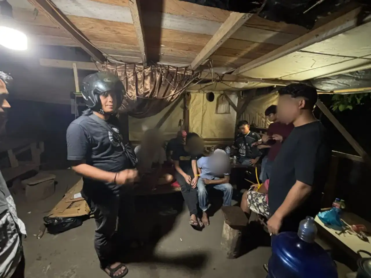 Polres Pasaman Barat Ringkus Empat Pria Saat Pesta Sabu