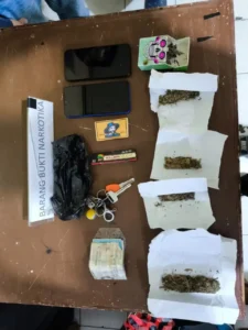 Polres Padang Panjang Tangkap Dua Pria Terkait Kepemilikan Ganja