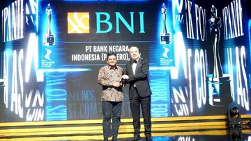 BNI Raih Penghargaan Perusahaan Terbaik untuk Bekerja di Asia