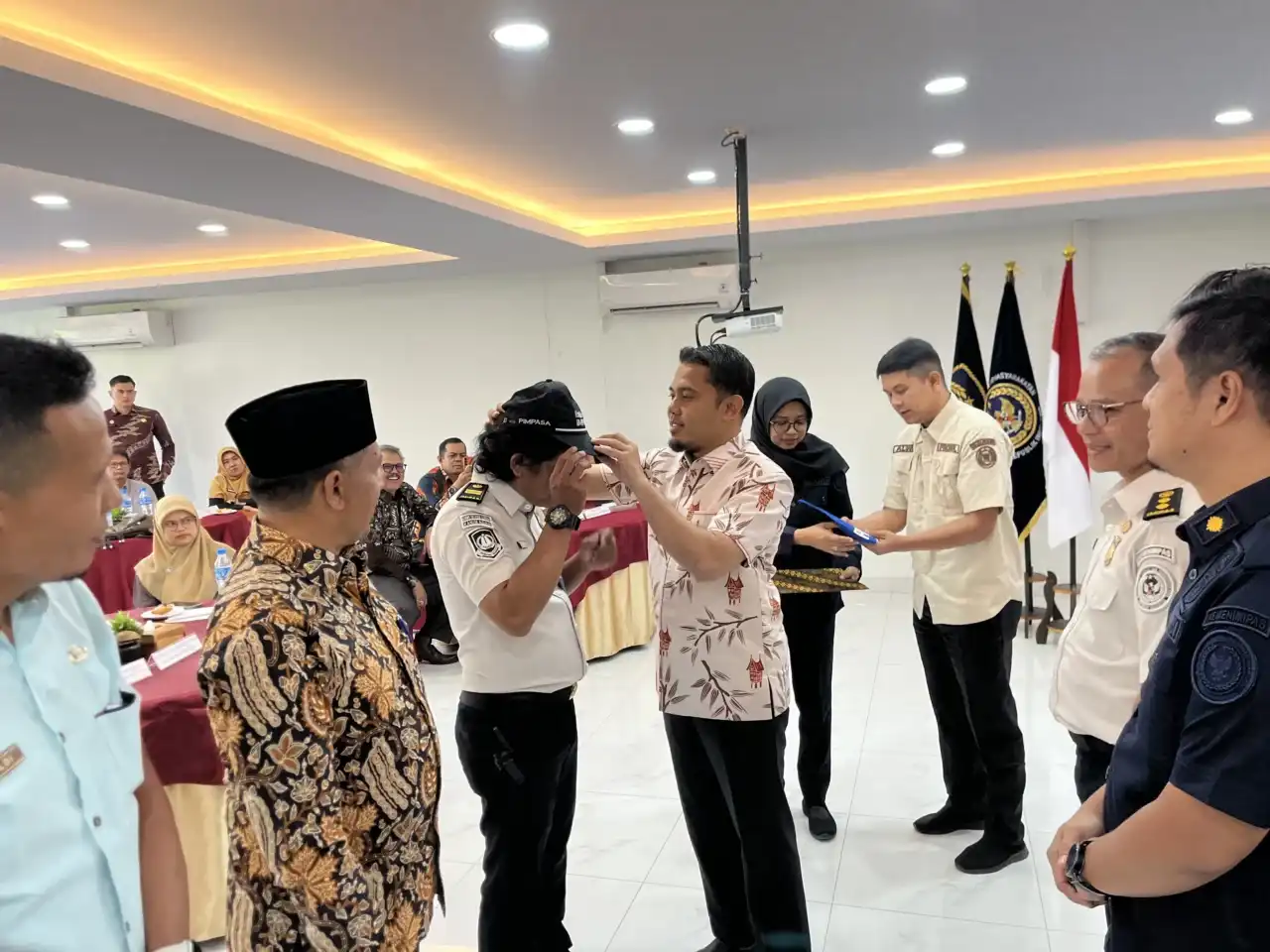 Imigrasi Agam Kukuhkan Nagari Taram Sebagai Desa Binaan