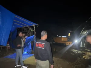 Polres Solok Selatan Sita Ekskavator Tambang Emas Ilegal