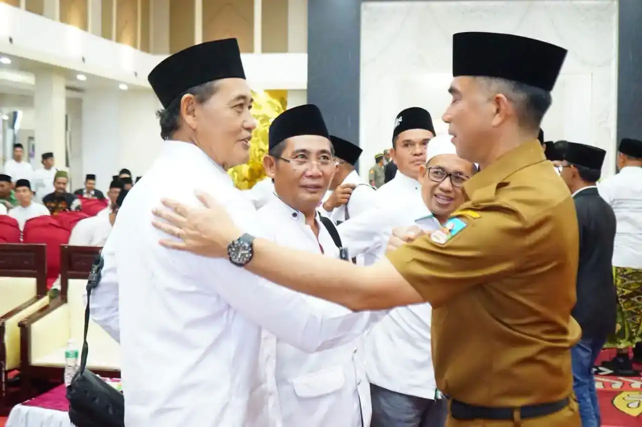 Pemkab Dharmasraya Ajak PCNU Perkuat Kolaborasi Strategis Pembangunan Daerah