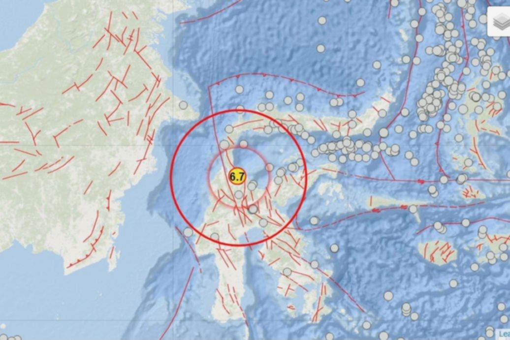 Sulawesi Kembali Diguncang Rentetan Gempa Bumi Berkekuatan Besar