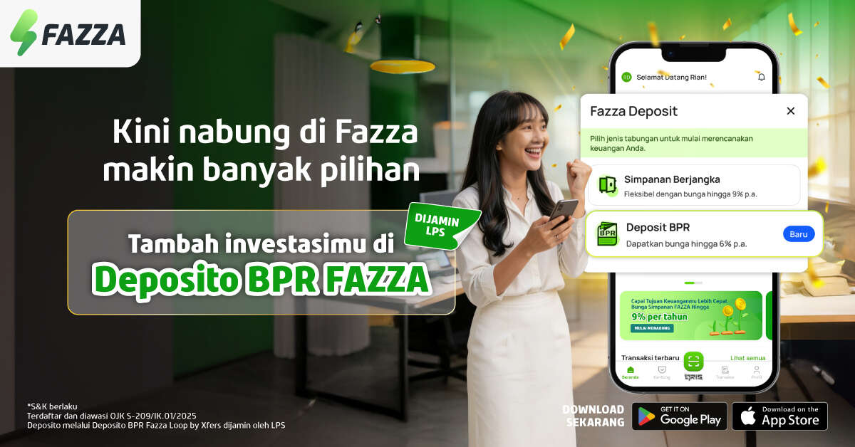 Fazza Luncurkan Layanan Deposito Digital Berimbal Hasil Kompetitif