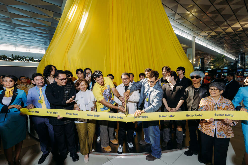 Butter Baby Resmikan Ikon Kreatif di Bandara Soekarno-Hatta
