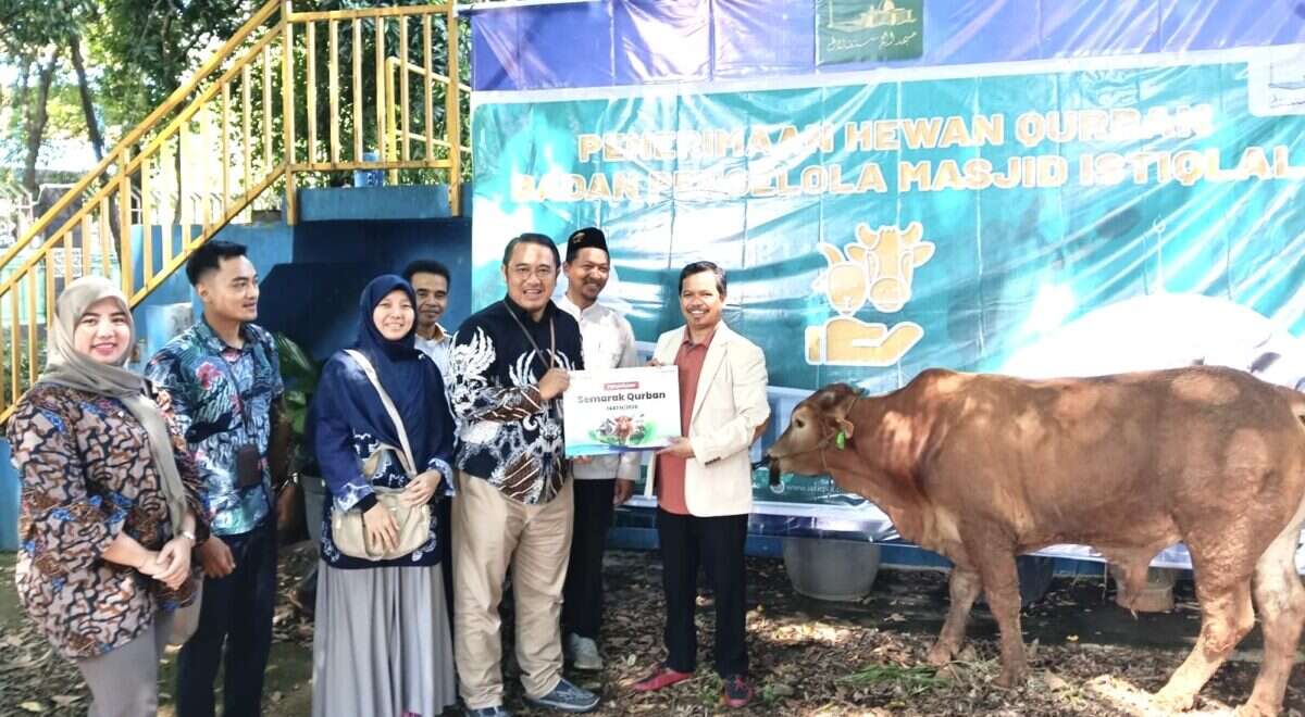 Bank Muamalat Salurkan Ratusan Hewan Kurban bagi Nasabah