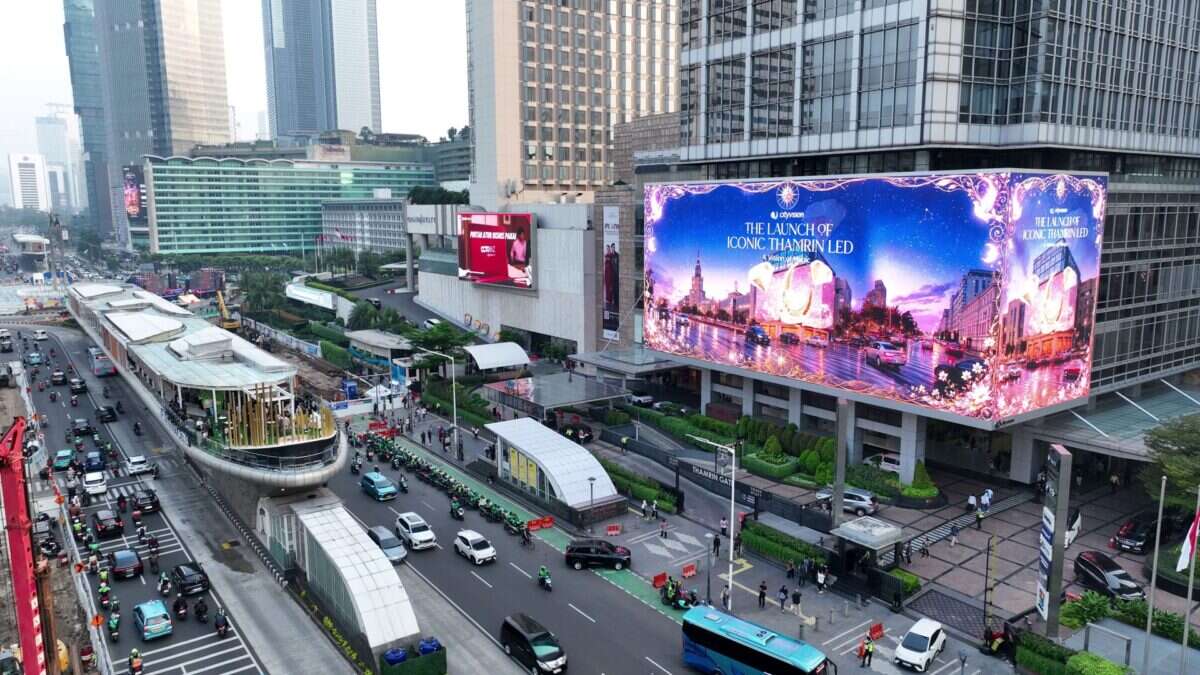 City Vision Hadirkan Layar Digital 8K di Jantung Jakarta