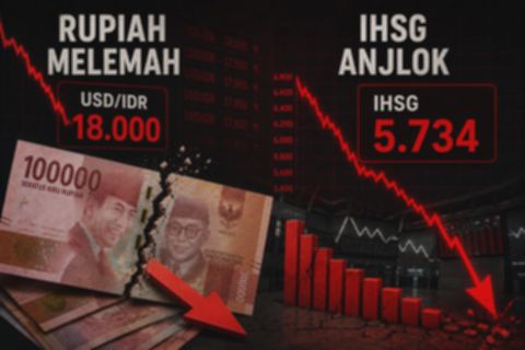 Rupiah Melemah dan IHSG Terpuruk, Begini Kondisi Ekonomi Indonesia Terkini