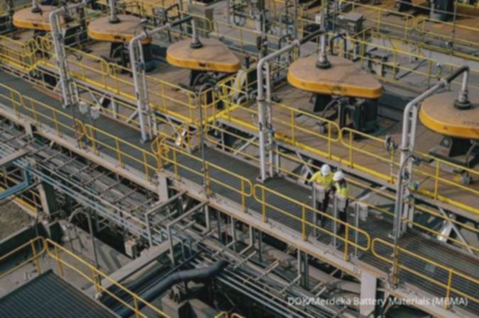 Merdeka Battery Materials Cetak Laba Bersih US$ 29,9 Juta