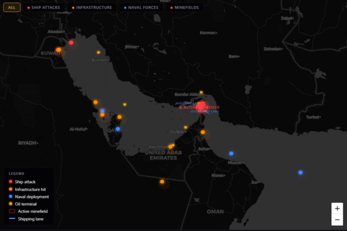 AS Cabut Pelonggaran Sanksi Minyak Iran Pascaserangan Selat Hormuz
