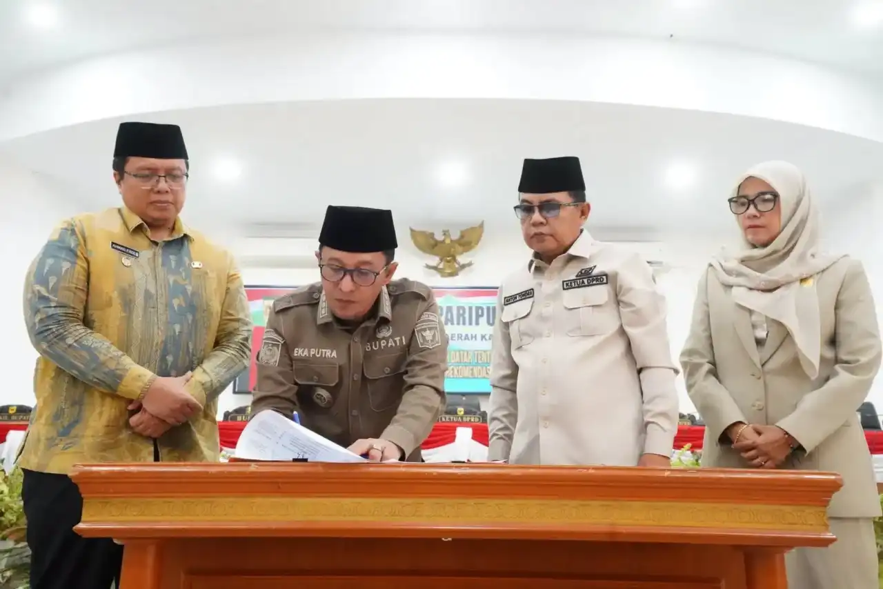 DPRD Tanah Datar Sahkan Ranperda Pertanggungjawaban APBD Tahun 2025