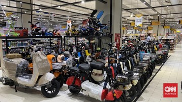 Transmart Gelar Diskon Besar Sepeda Listrik Hari Ini