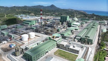 Amman Mineral Tuntaskan Pembangunan Smelter Tembaga di Sumbawa Barat
