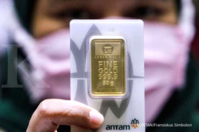 Daftar harga emas Antam hari ini (14/7): anjlok Rp 20.000 jadi Rp 2.615.000 per gram