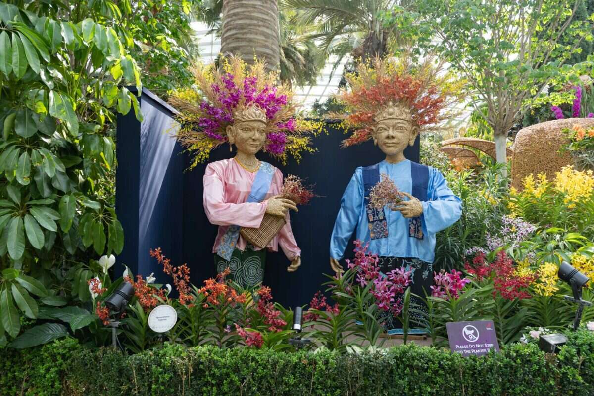 Indonesia Tampilkan Kekayaan Budaya dalam Orchid Extravaganza Singapura