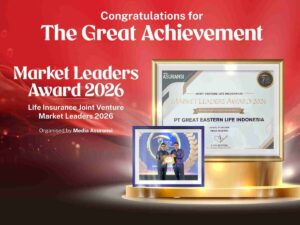 Great Eastern Life Indonesia Pertahankan Predikat Market Leader Asuransi