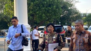 Plt Gubernur BI Destry Damayanti Temui Prabowo Bahas KSSK