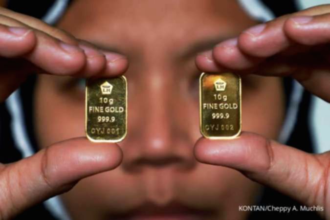 Harga Emas Antam Hari Ini Naik Rp19.000 Menjadi Rp2.670.000 Per Gram