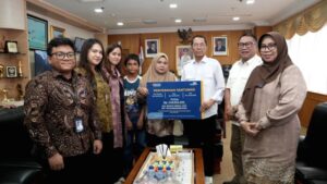 TASPEN Salurkan Santunan Rp833 Juta bagi PPPK Korban Kecelakaan Kerja