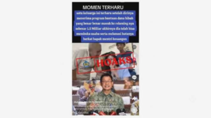 Kemenkeu Tegaskan Informasi Bantuan Dana Hibah Miliaran Rupiah Adalah Hoaks
