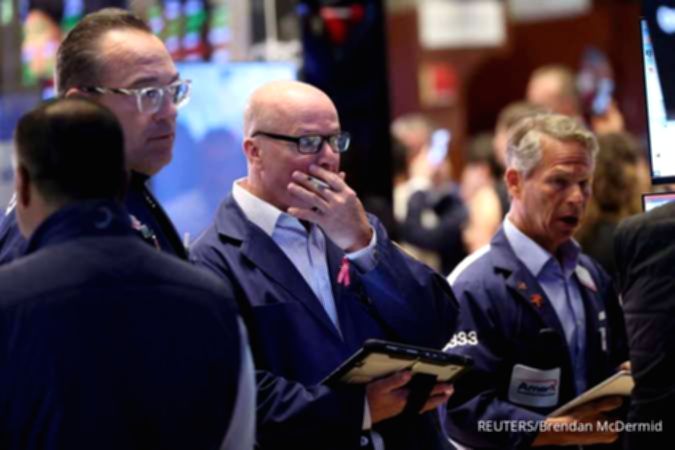 Pernyataan Trump Soal Iran Picu Pelemahan Pasar Saham AS
