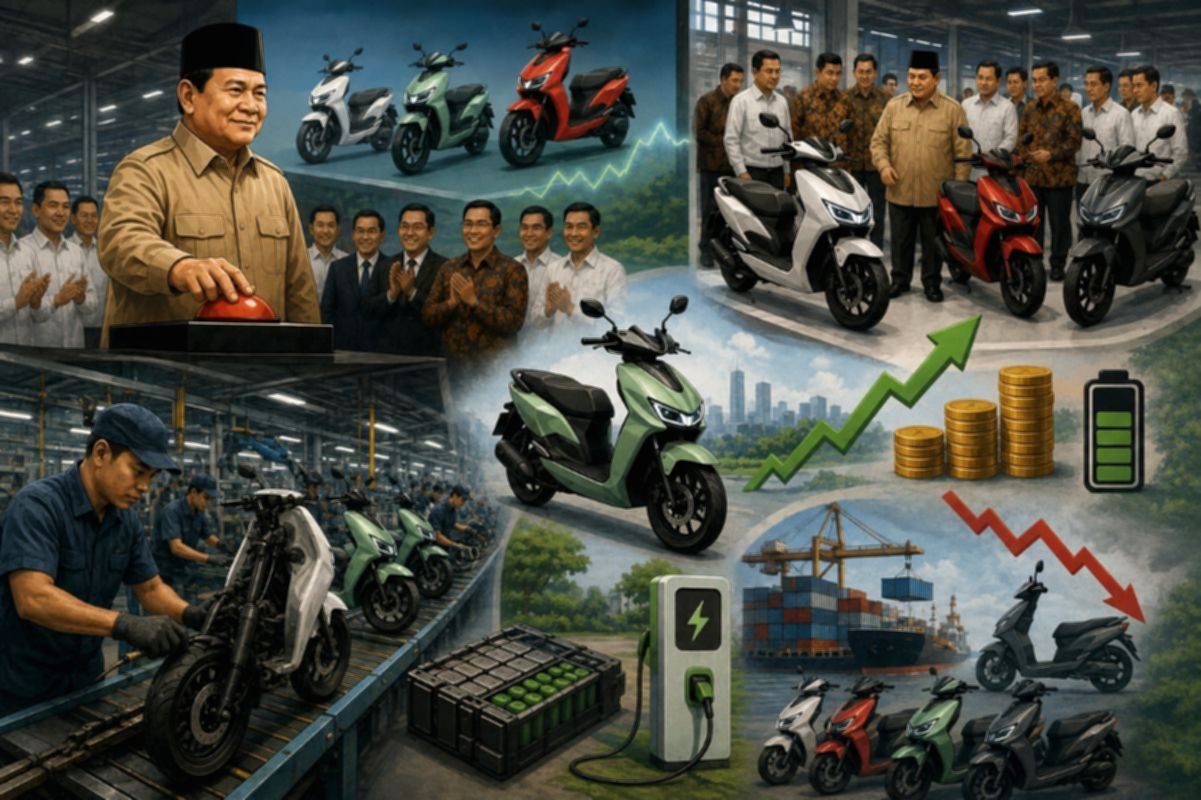 Strategi Industri Motor Listrik Nasional Hadapi Penurunan Minat Konsumen
