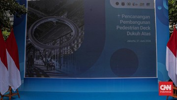 Pedestrian Deck Dukuh Atas Pangkas Waktu Tempuh Pejalan Kaki