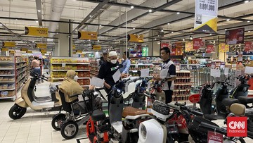 Transmart Gelar Diskon Besar Sepeda Listrik Hari Ini