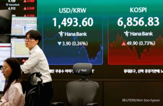 Bursa Asia Menguat Ikuti Rekor Wall Street, Harga Minyak Melemah
