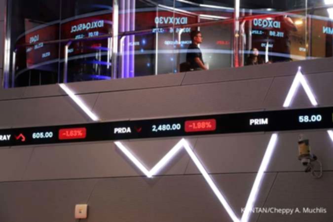 IHSG Menguat ke 6.363 di Sesi I, KLBF hingga ANTM Memimpin