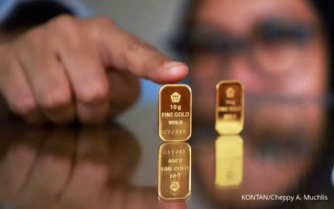 Harga Emas Antam Anjlok Rp48.000 Hari Ini, Cek Rinciannya