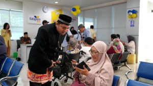 Rayakan Hari Pelanggan, Direksi Taspen Kunjungi Langsung Para Pensiunan
